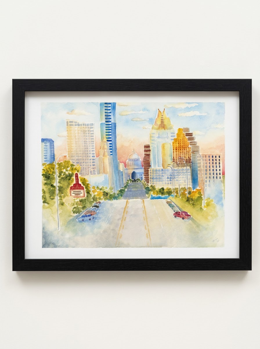 Congress Bridge, Austin, de Nicole Griffing